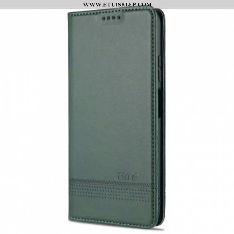 Etui Na Telefon do Xiaomi Redmi Note 10 / 10S Etui Folio Stylizacja Skóry Azns